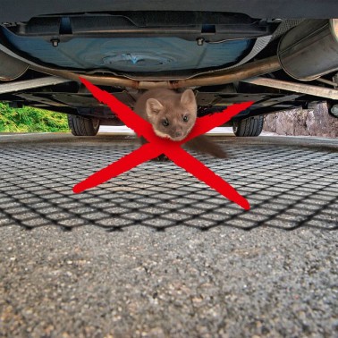Rede Repelente para Animais Proteção para o Compartimento do Motor