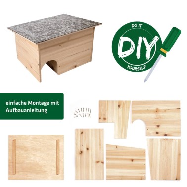 Casa para Ouriços - Kit de Montagem DIY