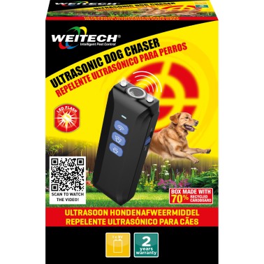 Repelente de Cães por Ultrassom - WK0107