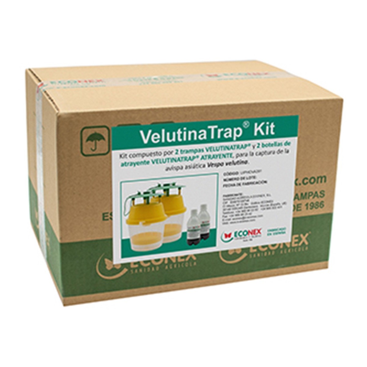 VELUTINATRAP KIT - Armadilhas e Atrativos para Vespa Velutina