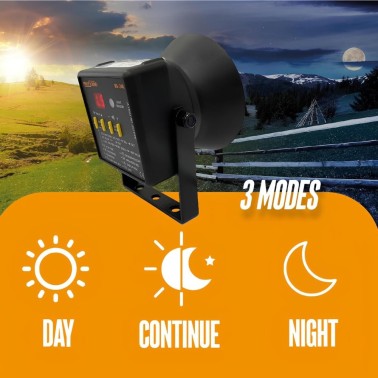 Dispositivo Acústico Afastar Aves MultiSound BS-20L – Estorninhos, Pombos, Gaivotas
