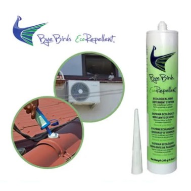 ByeBirds Gel Repelente de Aves 400 g | Anti-Pombos | BirdGard Iberia