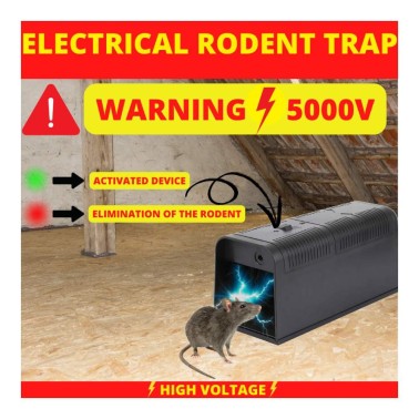 Armadilha Elétrica para Ratos e Ratazanas – Weitech WK0650