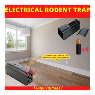Armadilha Elétrica para Ratos e Ratazanas – Weitech WK0650