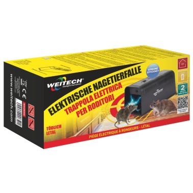 Armadilha Elétrica para Ratos e Ratazanas – Weitech WK0650