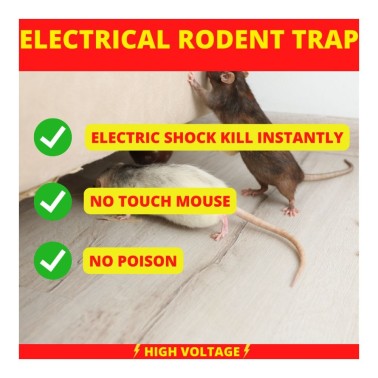 Armadilha Elétrica para Ratos e Ratazanas – Weitech WK0650