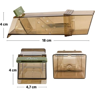 Dimensões da Armadilha para Ratos