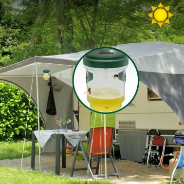 Armadilha Solar para Mosquitos e Vespas