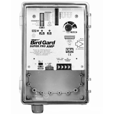 Unidade Central do Bird Gard Super Pro Amp - Vista Frontal